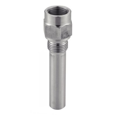 Doigt de gant foré inox 316 Ti - Tw 50 - Forme 6 - Ø 9 mm
