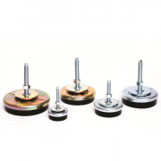 Pied antivabratoire Inox spécial machines lourdes