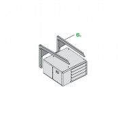 Console murale pour aérothermes AEC – jeu de 2