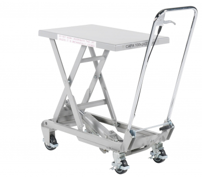 Table élévatrice en aluminium 100kg