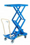 Table élévatrice manuelle Bishamon® double ciseaux, 150 kg