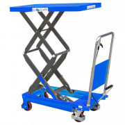 Table élévatrice manuelle double ciseaux de 150 à 800 kg
