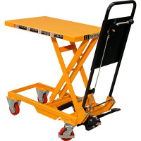 Table Élévatrice Simple Ciseau - Plateau 700x450mm - Levée 265 - 755mm - 150kg Table Élévatrice Simple Ciseau - Plateau 700x450mm - Levée 265 - 755mm - 150kg