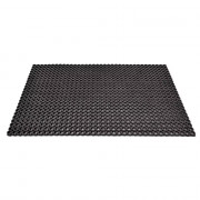 Tapis de Sol Noir en Caoutchouc TOLGOM–Anti Dérapant-Ergonomique   1000x1500x23mm–Trous de 30mm
