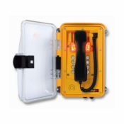Téléphone Analogique InduTel LED Jaune - IP65 - ADF