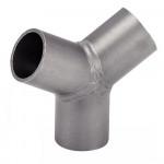 Y Iso 120° épaisseur 2 mm inox 1.4404 - Raccord Béné Inox