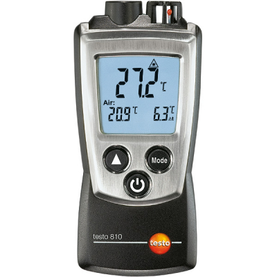 Thermomètre infrarouge d'ambiance Testo 810