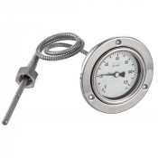 Thermomètre à dilatation de gaz inox 316 pour l'industrie