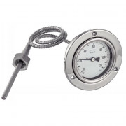 Thermomètre à dilatation de gaz inox 316 pour l'industrie