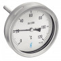 Thermomètre bimétallique inox 316 - Raccord BSPP axial