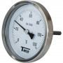 Thermomètre bimétallique inox axial PN25 - Sferaco