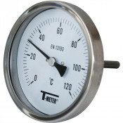 Thermomètre bimétallique inox axial PN50 - Sferaco