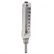 thermomètre industriel inox 316L raccord mâle BSPP - Laiton