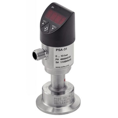 Pressostat électronique inox 316L - Afficheur digital PNP