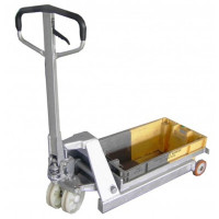 Transpalette Galvanisé 1500kg - Fourches 795mm - L.495mm Transpalette Galvanisé 1500kg - Fourches 795mm - L.495mm