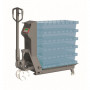 Transpalette Peseur en Inox 500kg - Fourches 880mm - L.640mm