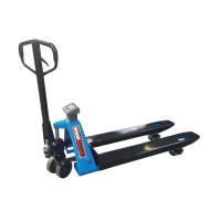 Transpalette peseur  manuel 2000 kg
