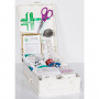 Coffret de secours pour le bâtiment 8/10 personnes en coffret blanc