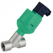Vanne à siège incliné électrique 24V CC inox 316 - 50874