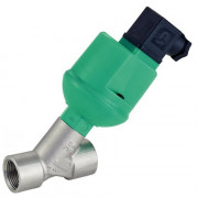 Vanne à siège incliné électrique 24V CC inox 316 - 50874