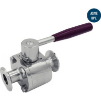 4 mm Vanne à Boule 3 Pièces Aseptique Clamp Inox 4 mm Vanne à Boule 3 Pièces Aseptique Clamp Inox