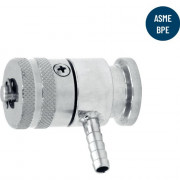 Robinet d'échantillonnage hygiénique 5 à 6 mm - Qualité Inox