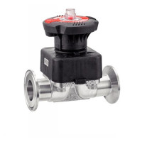 Vanne à membrane manuelle 982 Inox 316L - Étanchéité EPDM
