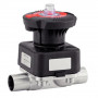 Vanne à membrane manuelle inox 316L - 982, EPDM, SMS