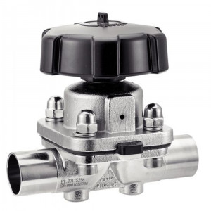 Vanne à membrane manuelle KDV-M100 inox 316L - EPDM