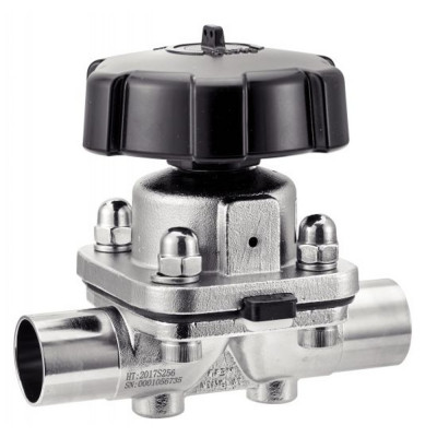Vanne à membrane manuelle KDV-M100 inox 316L - EPDM