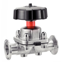 Vanne à membrane manuelle KDV-M300 en inox 316L EPDM