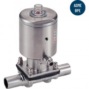 Vanne à membrane pneumatique BW pour l'industrie et l'hygiène