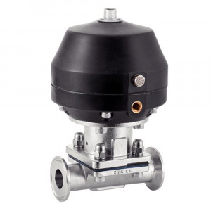 Vanne à membrane pneumatique KDV-P360 en Inox 316L EPDM