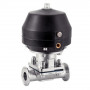 Vanne à membrane pneumatique KDV-P360 en Inox 316L EPDM
