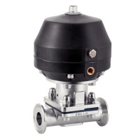 Vanne à membrane pneumatique KDV-P360 en Inox 316L EPDM