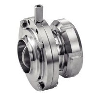 Vanne papillon inox 304L 316L - Écrou et joint EPDM