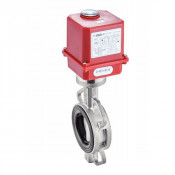 Vanne papillon inox actionneur électrique IP65 - FKM