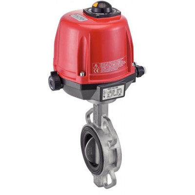 Vanne papillon inox avec actionneur électrique IP68 - 58429