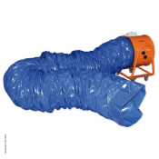 Gaine 10 m Ø 520 – Bleue 550 g/m² pour ventilateur extracteur VR 50 PRO