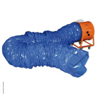 Gaine 10 m Ø 520 – Bleue 550 g/m² pour ventilateur extracteur VR 50 PRO Gaine 10 m Ø 520 – Bleue 550 g/m² pour ventilateur extracteur VR 50 PRO