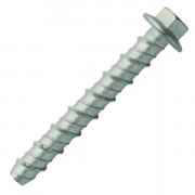 Vis béton acier zingué tête hexagonale Ø 16mm
