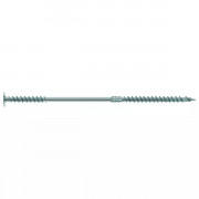Vis bois double filet tête large fraisée Ø 8mm
