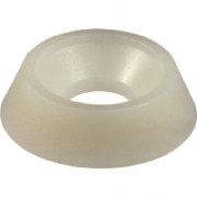 Rondelle cuvette plastique P.A 6.6 pour applications industrielles