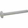 Vis à tête ronde large fendue poêlier plastique P.A 6.6 - Fixation durable